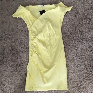 Fashion Nova off the shoulder mini dress